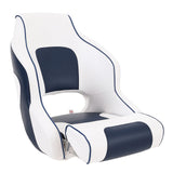 Scuba & Snorkeling: VEVOR Captain Bucket Seat Boat Seat, Flip Up Boat Seat, with Thickened Sponge Padding, Flip-up Bolster Boat Captain Chair for Fishing Boat, Sightseeing Boat, Speedboat, Canoe, 1-Piece