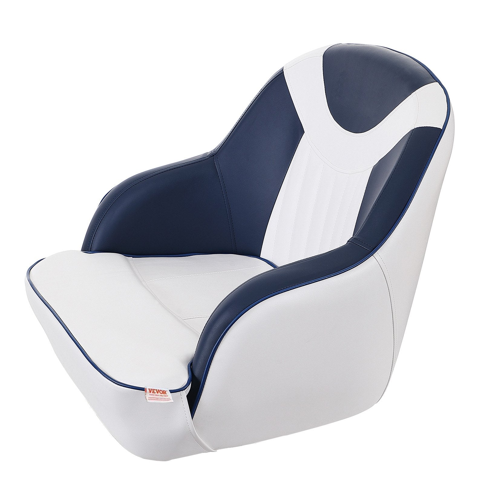 Scuba & Snorkeling: VEVOR Captain Bucket Seat, Pontoon Boat Seat with Thickened Sponge Padding, Boat Captain Chair for Fishing Boat, Sightseeing Boat, Speedboat, Canoe, 1-Piece