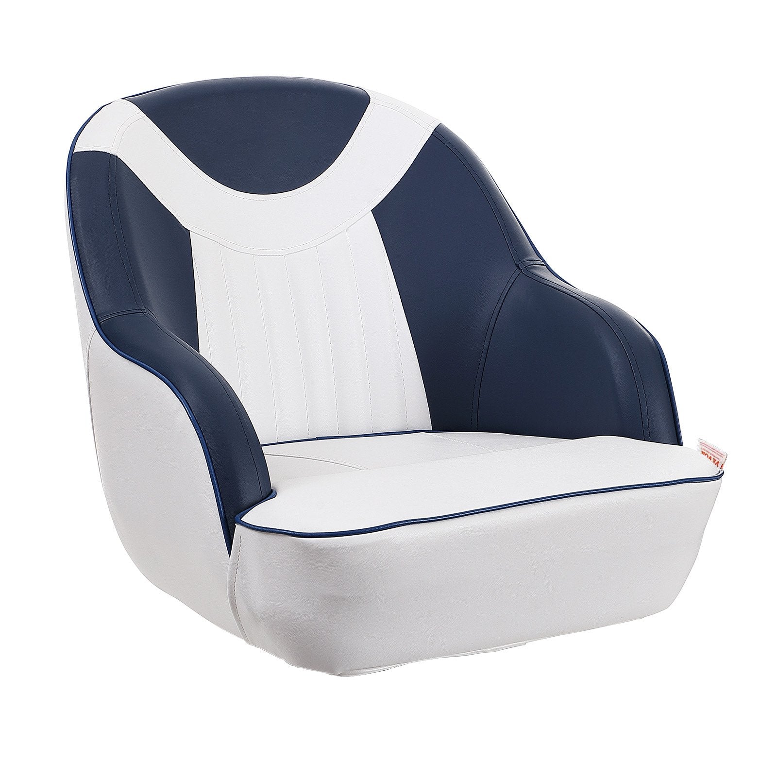 Scuba & Snorkeling: VEVOR Captain Bucket Seat, Pontoon Boat Seat with Thickened Sponge Padding, Boat Captain Chair for Fishing Boat, Sightseeing Boat, Speedboat, Canoe, 1-Piece