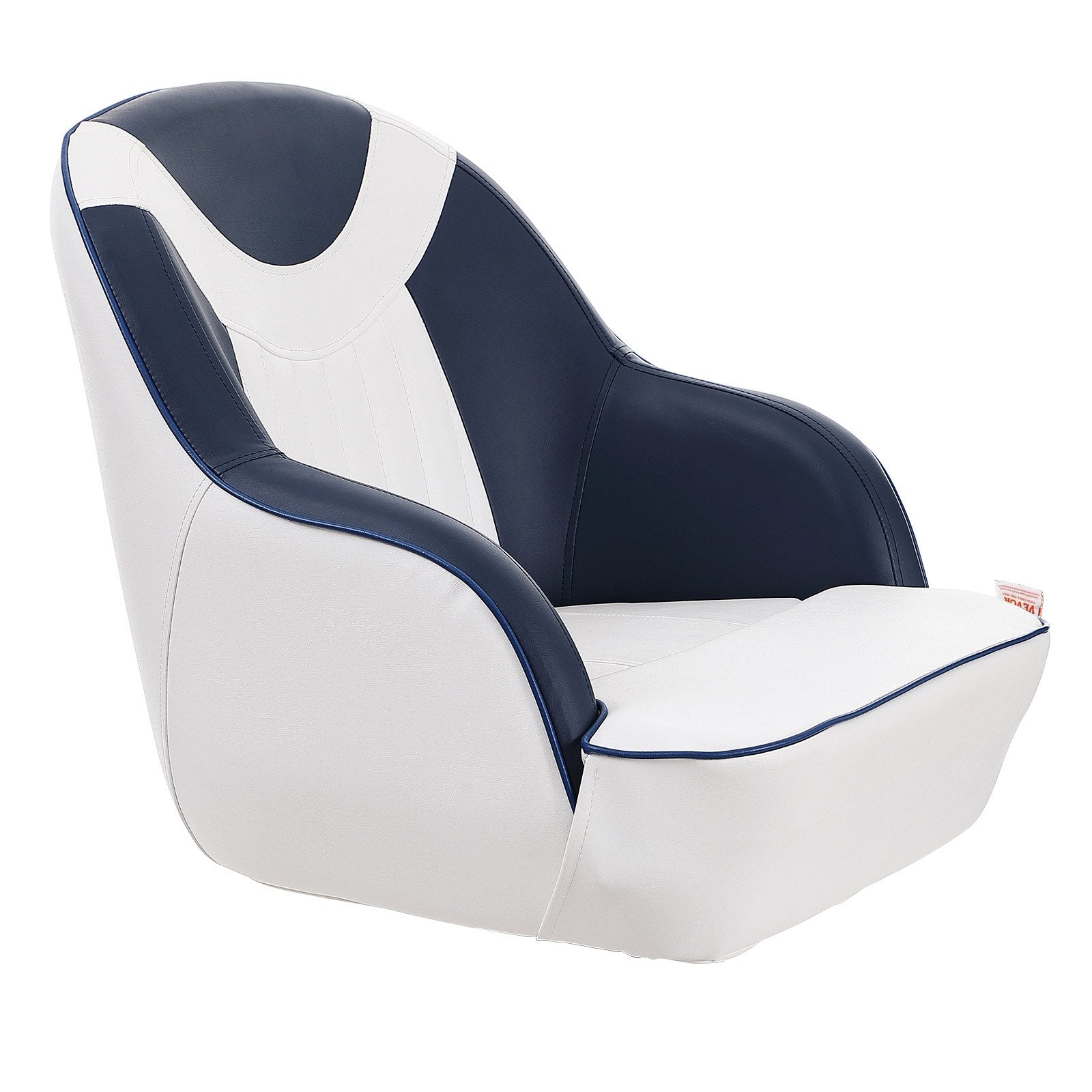 Scuba & Snorkeling: VEVOR Captain Bucket Seat, Pontoon Boat Seat with Thickened Sponge Padding, Boat Captain Chair for Fishing Boat, Sightseeing Boat, Speedboat, Canoe, 1-Piece