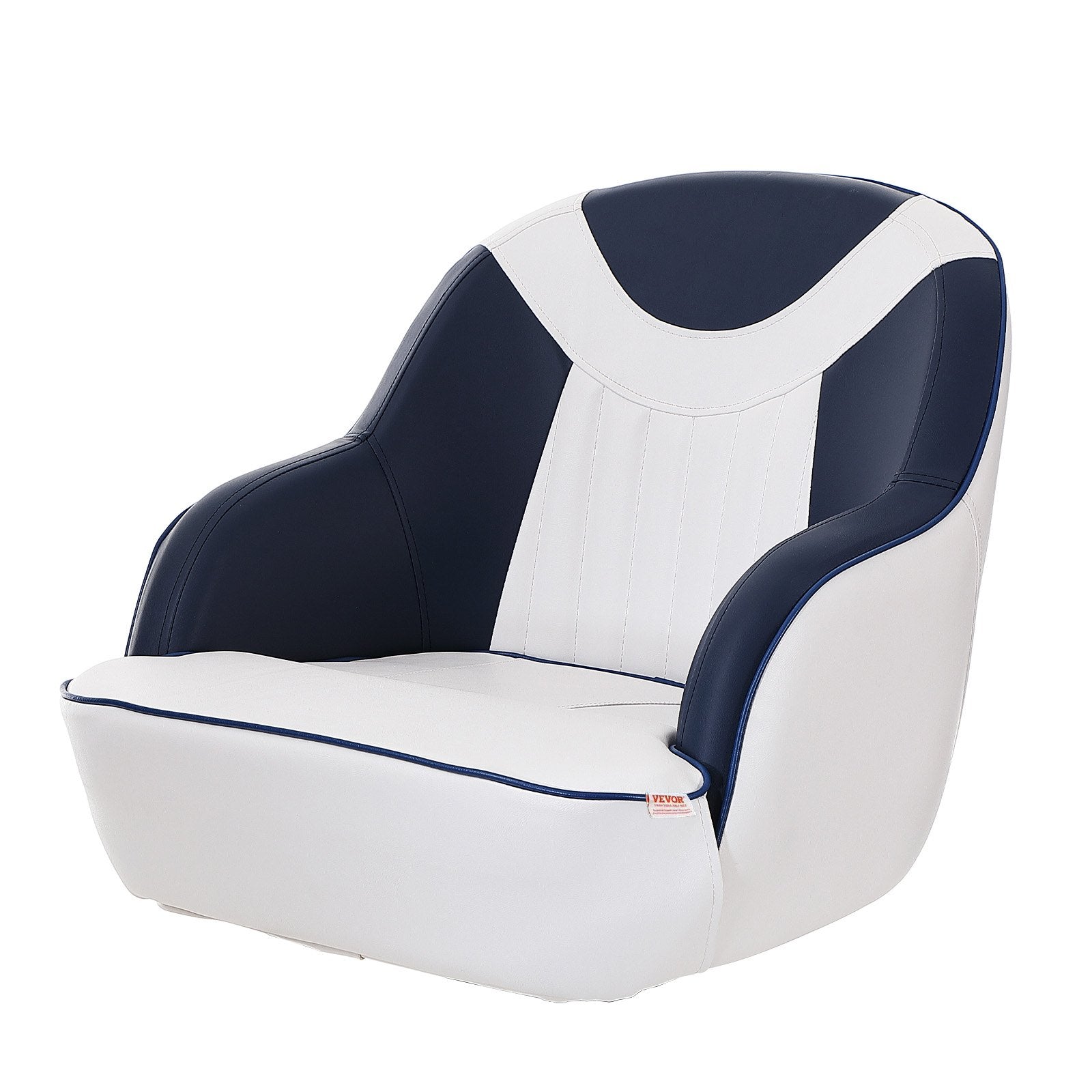 Scuba & Snorkeling: VEVOR Captain Bucket Seat, Pontoon Boat Seat with Thickened Sponge Padding, Boat Captain Chair for Fishing Boat, Sightseeing Boat, Speedboat, Canoe, 1-Piece