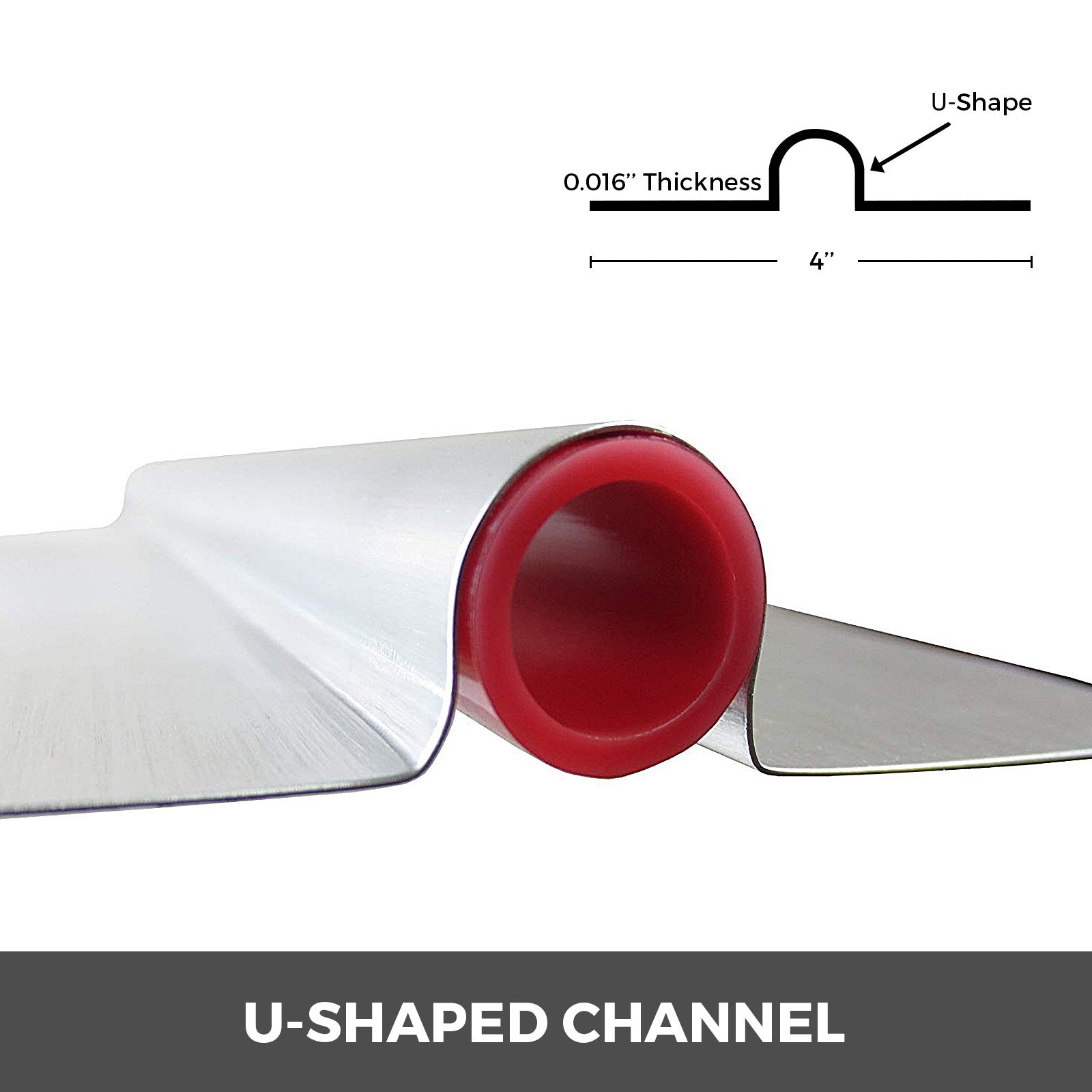 Audio Accessories: VEVOR Radiant Floor Heat Transfer Plates 4' 50 pcs Omega Aluminum for 1/2" PEX