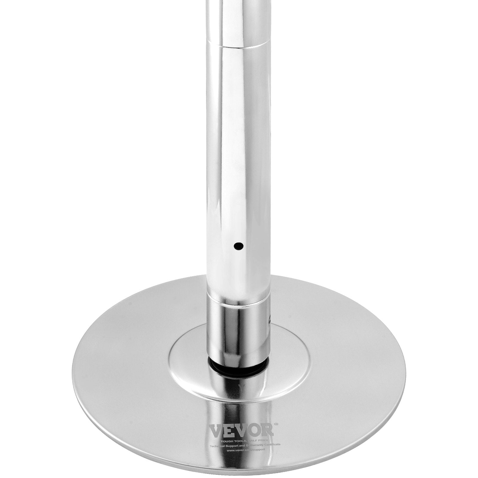 Basketball & Basketball Accessories: VEVOR Professional Dancing Pole, Spinning Static Dancing Pole Kit, Portable Removable Pole, 45mm Heavy-Duty Stainless Steel Pole, Height Adjustable Fitness Pole, for Exercise Home Club Gym, Silver