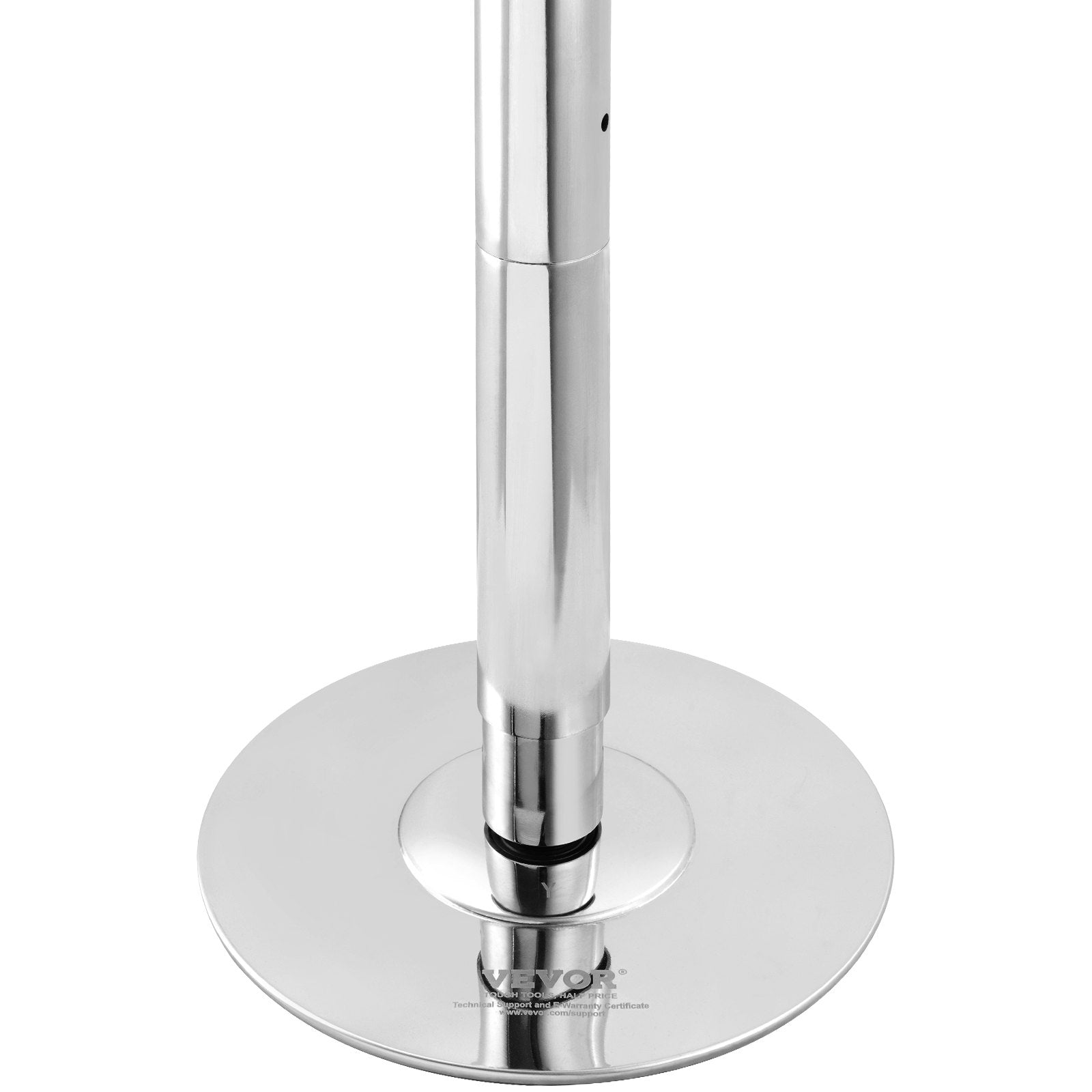 Basketball & Basketball Accessories: VEVOR Professional Dancing Pole, Spinning Static Dancing Pole Kit, Portable Removable Pole, 45mm Heavy-Duty Stainless Steel Pole, Height Adjustable Fitness Pole, for Exercise Home Club Gym, Silver