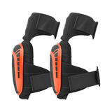 Supports & Braces: VEVOR Knee Pads for Work, Extended Heavy Duty Construction Knee Pads with 2 Extension Straps, Anti-slip Foam Gel Knee Pads, Men & Women, for Gardening Flooring Roofing and Cleaning, Black and Orange