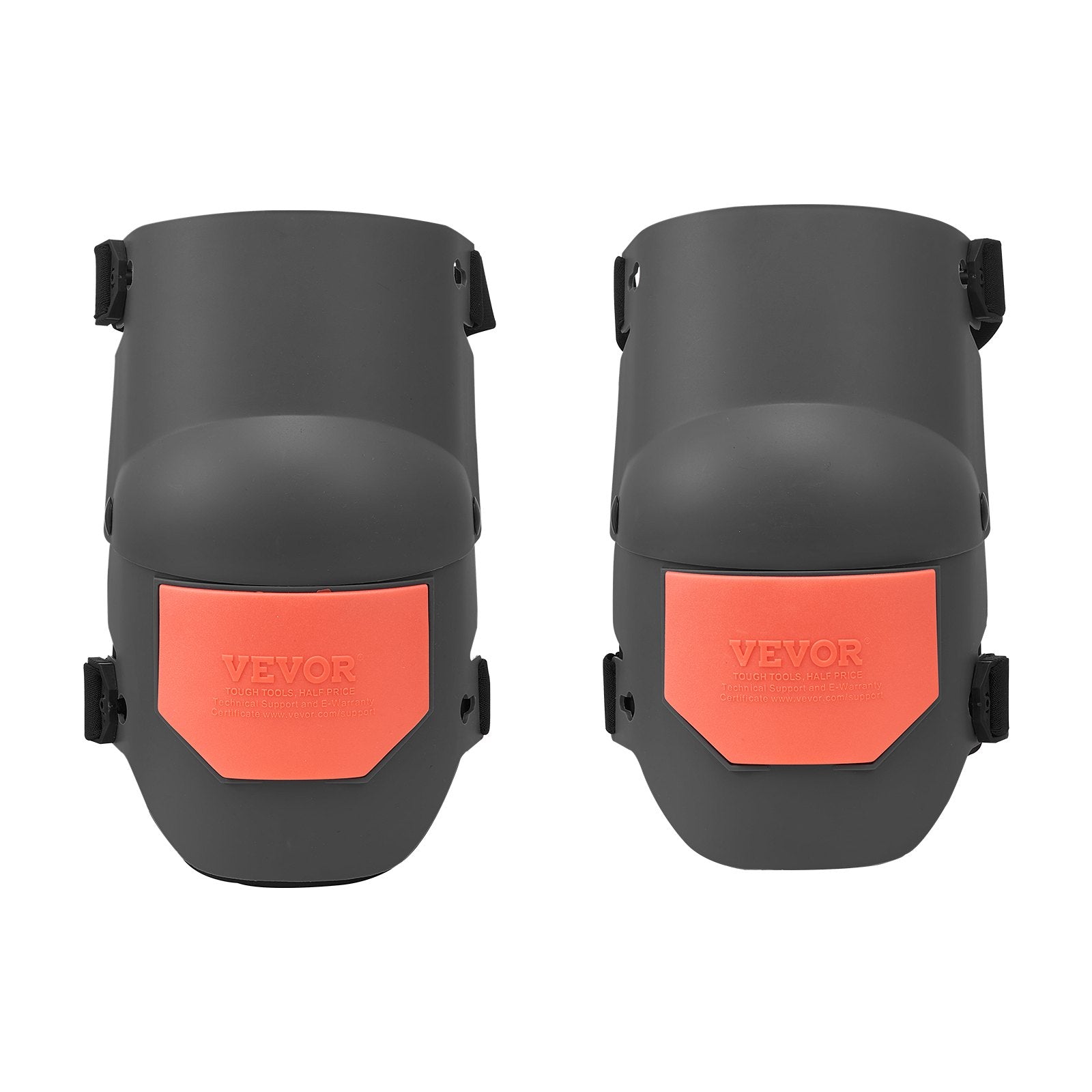Supports & Braces: VEVOR Knee Pads for Work, Extra Thick Construction Knee Pads with Foam Cushion - Pro Protection & Comfort, Work Knee Pads|Gardening Knee Pads|Flooring Knee Pads| for Men & Women, Black and Orange