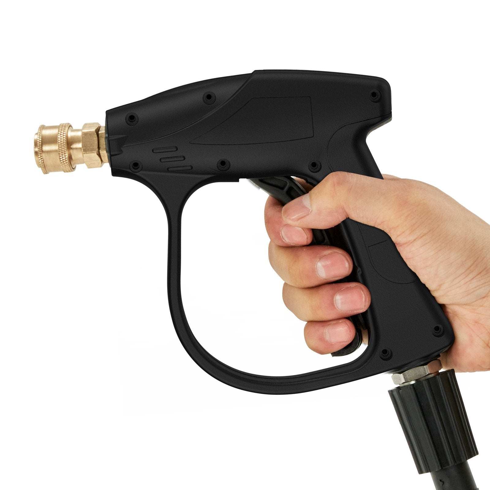 Automotive Cleaning: VEVOR 1/4'' High Pressure Washer Gun 4350PSI Power Wash Foam Spray w/ Nozzle