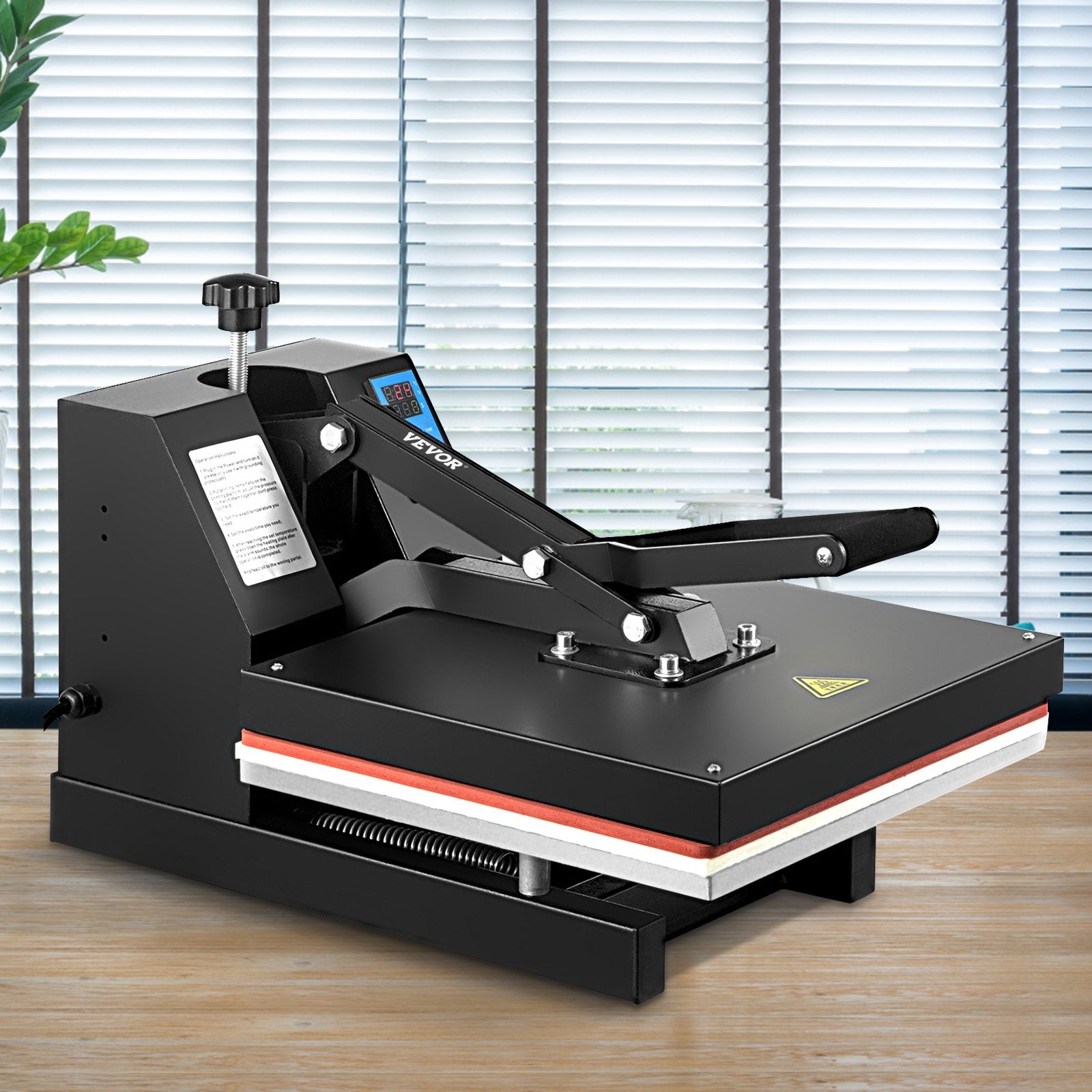 Heat Press 15X15 Inch Heat Press Machine Industrial Quality Power T Shirt Heat Press Sublimation Machine Clamshell Heat Press Machine for T Shirts