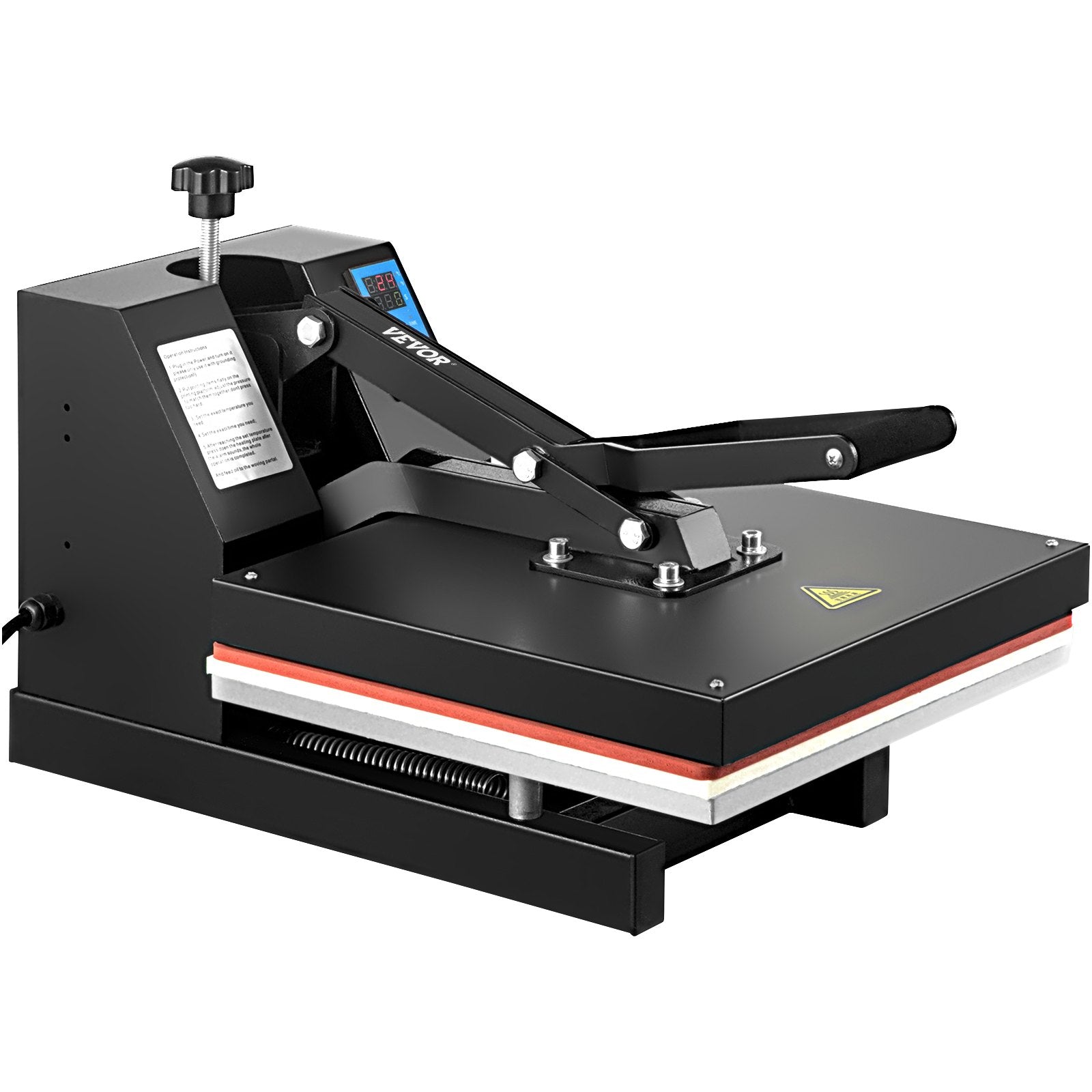 Heat Press 15X15 Inch Heat Press Machine Industrial Quality Power T Shirt Heat Press Sublimation Machine Clamshell Heat Press Machine for T Shirts