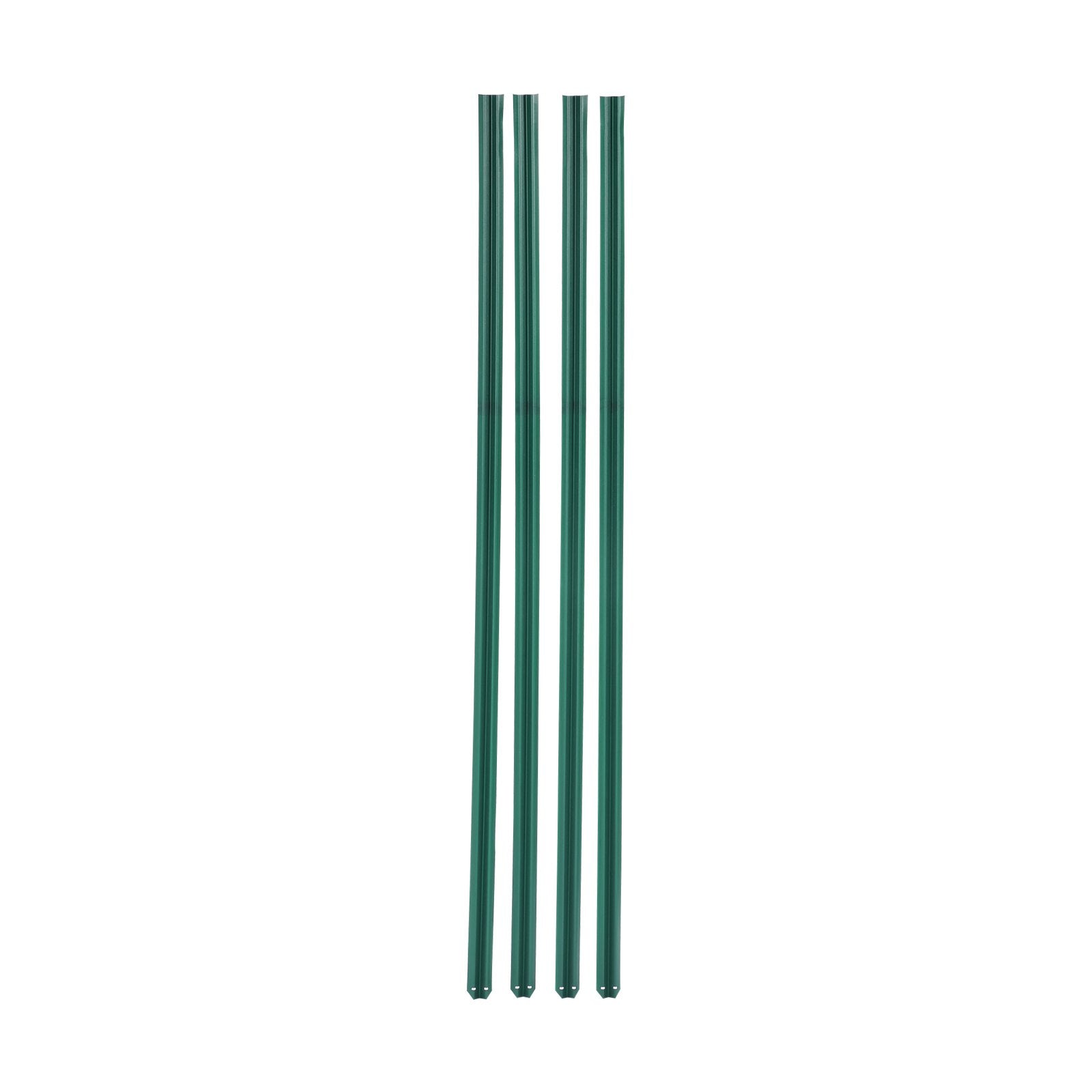 Bottom Locking Privacy Slats, Single-Wall Vertical Bottom-Locking Slats for Chain-Link Fence, High-Density HDPE Chain Link Slats Ideally Fit 1.2 m High Fence for Garden Farm Sports Field(Green)