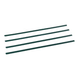 Door Hardware: VEVOR Bottom Locking Privacy Slats, Single-Wall Vertical Bottom-Locking Slats for Chain-Link Fence, High-Density HDPE Chain Link Slats Ideally Fit 1.2 m High Fence for Garden Farm Sports Field(Green)