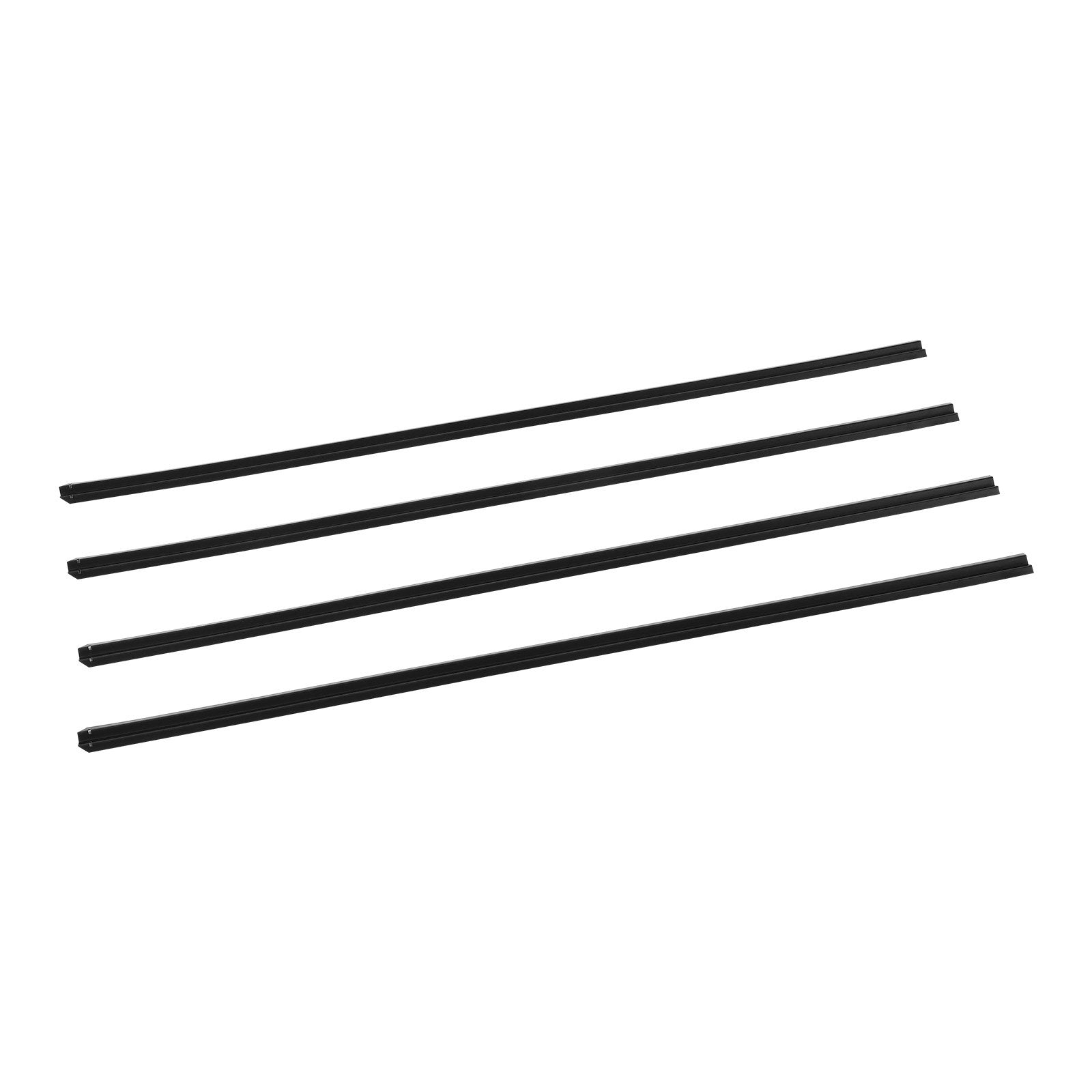 Vases & Table Decor: VEVOR Bottom Locking Privacy Slats, Single-Wall Vertical Bottom-Locking Slats for Chain-Link Fence, High-Density HDPE Chain Link Slats Ideally Fit 1.8 m High Fence for Garden Farm Sports Field(Black)