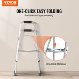 Mobility & Accessibility: VEVOR Folding Hemi Walker One Arm Mobility Walker for Senior & Adjustable Height