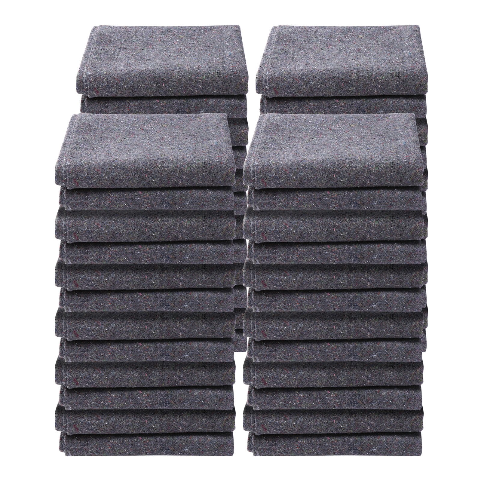 Food Storage: VEVOR Moving Blankets, 72" x 54", 21 lbs/dz Weight, 24 Packs, Professional Recycled Cotton Packing Blanket, Large Heavy Duty Shipping Mover Pads Perfect for Protecting Furniture, Floors, Appliances
