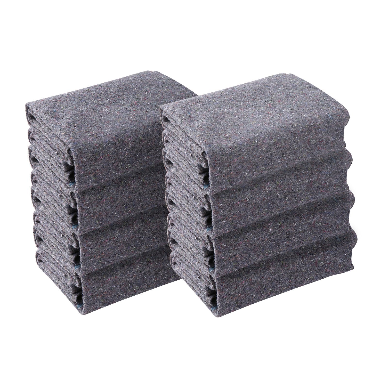 Blankets & Throws: VEVOR Moving Blankets, 1829 x 1372 mm, 12 kg/dz Weight, 12 Pack, Professional Recycled Cotton Packing Blanket, Large Heavy Duty Shipping Mover Pads Perfect for Protecting Furniture, Floors, Appliances