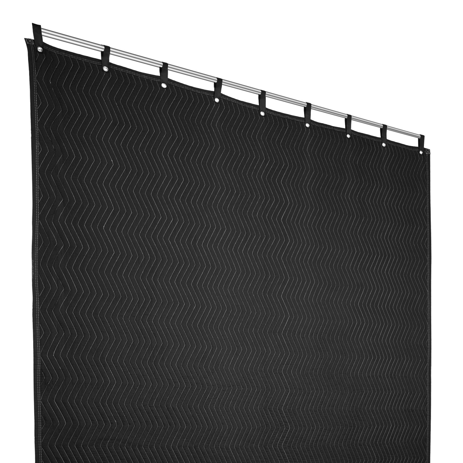 Automotive Repair & Speciality Tools: VEVOR Sound Dampening Blanket, 2438 x 2032 mm Extra Large Studio Grommeted Soundproof Blanket with Grommets, Light Blocker for Door Acoustic Noise Blocking Blanket Studio Sound Absorption Sheet, Black