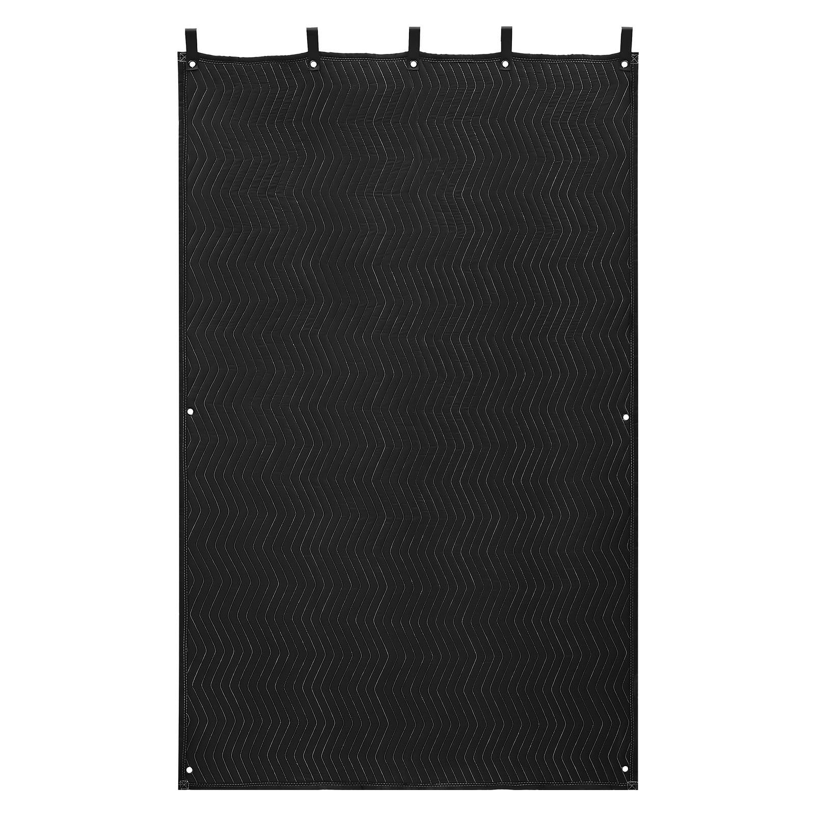 Toy Boxes: VEVOR Sound Dampening Blankets, Soundproof Curtains with 2032 x 1219 mm, Soundproof Blanket with Grommets, Studio Grommeted Blanket, for Window, Door, Light Blocker, Music Recording, Black