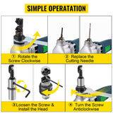 Speciality Appliances: VEVOR Electric Nibbler 1.8mm Heavy Duty Metal Sheet Cutter Stainless Steel 380W