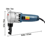 Speciality Appliances: VEVOR Electric Nibbler 1.8mm Heavy Duty Metal Sheet Cutter Stainless Steel 380W