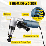 Speciality Appliances: VEVOR Electric Nibbler 4 mm Heavy Duty Metal Sheet Cutter Stainless Steel 625W