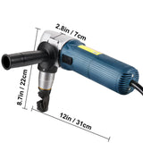 Speciality Appliances: VEVOR Electric Nibbler 4 mm Heavy Duty Metal Sheet Cutter Stainless Steel 625W