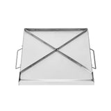 Paddles & Oars: VEVOR Stainless Steel Griddle, 18x16 inch Universal Flat Top Rectangular Plate, Gas Grill Griddle for BBQ Grill, Teppanyaki, Portable Family Cookware with Handle, for Camping Tailgating Party