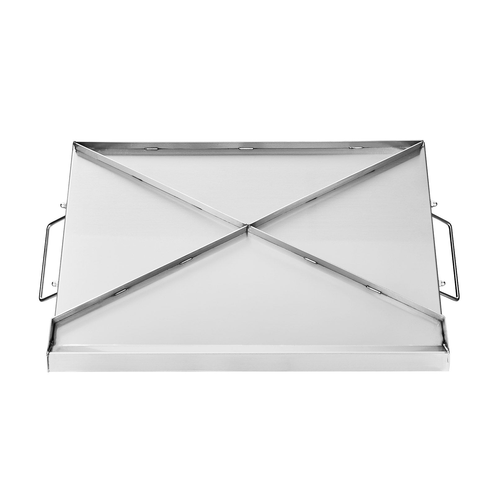 BBQ Tools: VEVOR Stainless Steel Griddle, 23x16 inch Universal Flat Top Rectangular Plate, Gas Grill Griddle for BBQ Grill, Teppanyaki, Portable Family Cookware with Handle, for Camping Tailgating Party