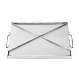 BBQ Tools: VEVOR Stainless Steel Griddle, 23x16 inch Universal Flat Top Rectangular Plate, Gas Grill Griddle for BBQ Grill, Teppanyaki, Portable Family Cookware with Handle, for Camping Tailgating Party