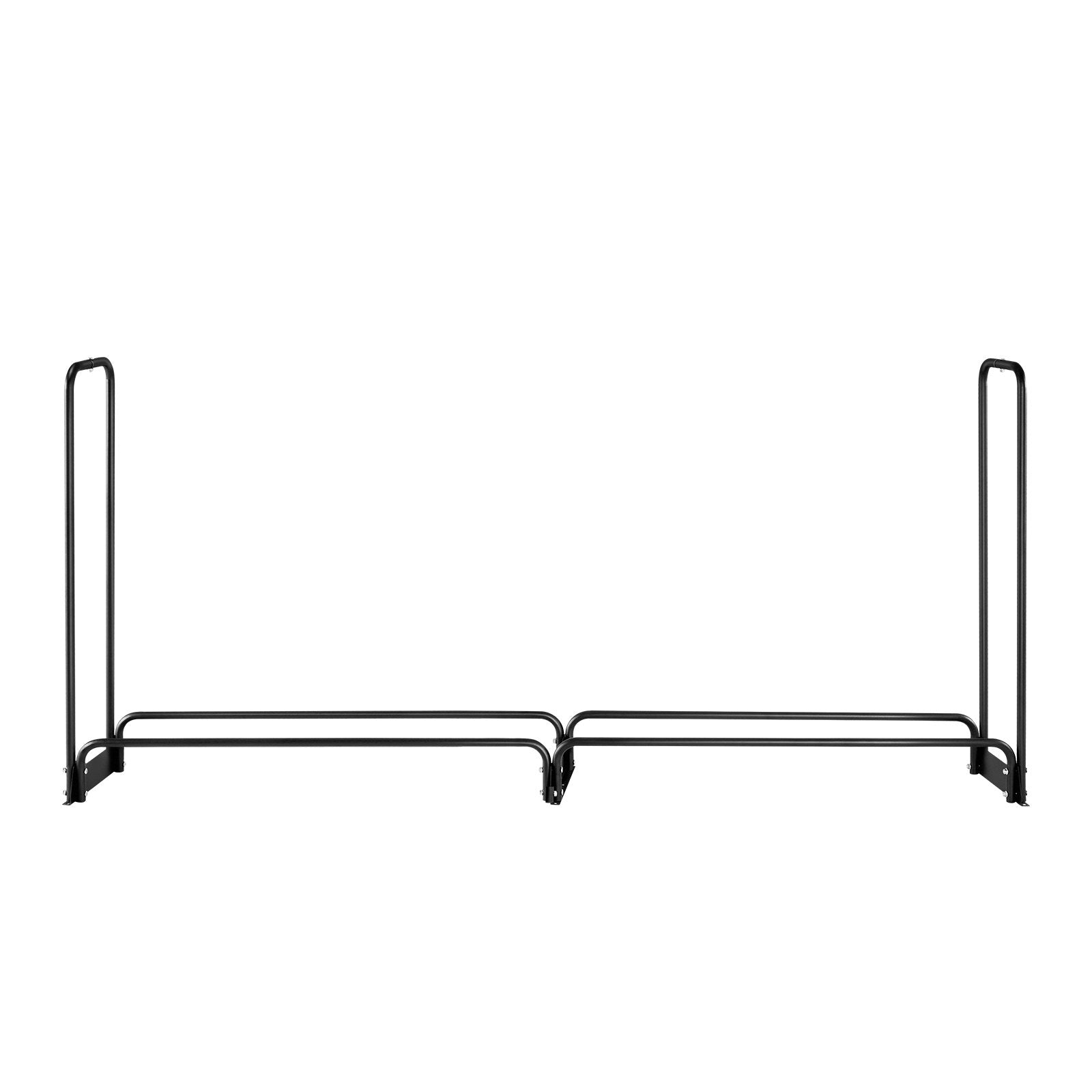 Coat Racks: VEVOR Firewood Rack with Waterproof Cover, 257 x 36 x 117 cm Outdoor Firewood Holder, 660lb Weight Capacity, 1/2 Cord Log Holder, Half-Covered, Powder-coated Wood Storage Rack for Fireplace Deck