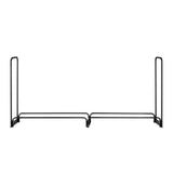 Coat Racks: VEVOR Firewood Rack with Waterproof Cover, 257 x 36 x 117 cm Outdoor Firewood Holder, 660lb Weight Capacity, 1/2 Cord Log Holder, Half-Covered, Powder-coated Wood Storage Rack for Fireplace Deck