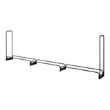 Coat Racks: VEVOR Firewood Rack with Waterproof Cover, 383 x 36 x 117 cm Outdoor Firewood Holder, 660lb Weight Capacity, 1/2 Cord Log Holder, Half-Covered, Powder-coated Wood Storage Rack for Fireplace Deck