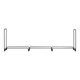 Coat Racks: VEVOR Firewood Rack with Waterproof Cover, 383 x 36 x 117 cm Outdoor Firewood Holder, 660lb Weight Capacity, 1/2 Cord Log Holder, Half-Covered, Powder-coated Wood Storage Rack for Fireplace Deck