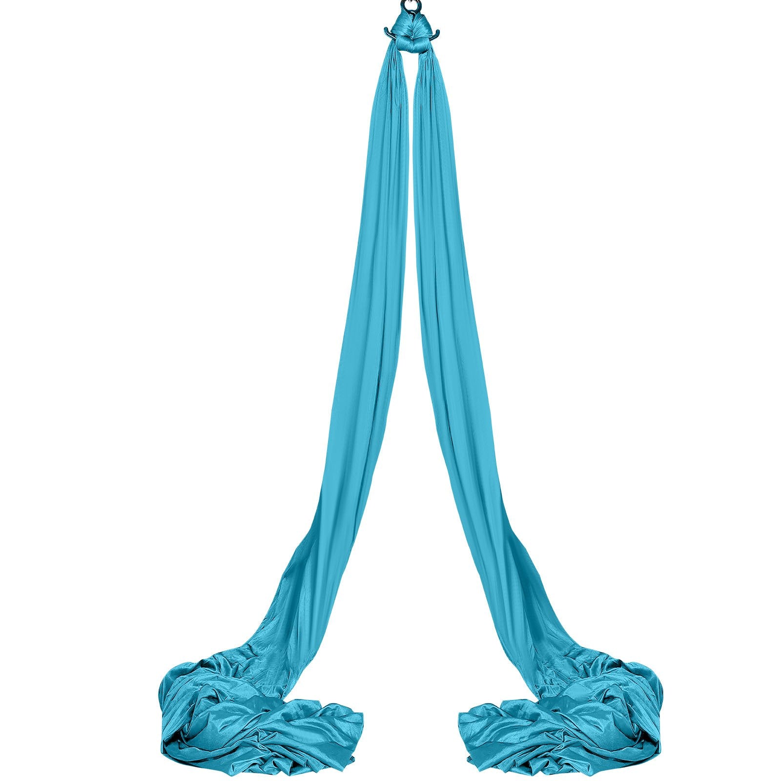 Fishing Tackle: VEVOR Aerial Silk & Yoga Swing, 10 m Length, Aerial Yoga Hammock Kit with 100gsm Nylon Fabric, Full Rigging Hardware & Easy Set-up Guide, Antigravity Flying for All Levels Fitness Bodybuilding, Blue