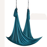 Outdoor Sofas & Lounge Sets: VEVOR Aerial Yoga Hammock & Swing, 5 m Length Aerial Yoga Starter Kit with 100gsm Nylon Fabric, Full Rigging Hardware & Easy Set-up Guide, Antigravity Flying for All Levels Fitness Bodybuilding, Green