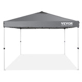 Tents: VEVOR Pop Up Canopy Tent, 10 x 10 ft, 250 D PU Silver Coated Tarp, with Portable Roller Bag and 4 Sandbags, Waterproof and Sun Shelter Gazebo for Outdoor Party, Camping, Commercial Events, Dark Gray