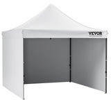 Canopies & Gazebos: VEVOR Pop Up Canopy Tent Outdoor Gazebo Tent 10x10FT with Sidewalls & Bag White