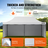 Canopies & Gazebos: VEVOR Pop Up Canopy Tent Outdoor Gazebo Tent 10x20FT with Sidewalls & Bag White