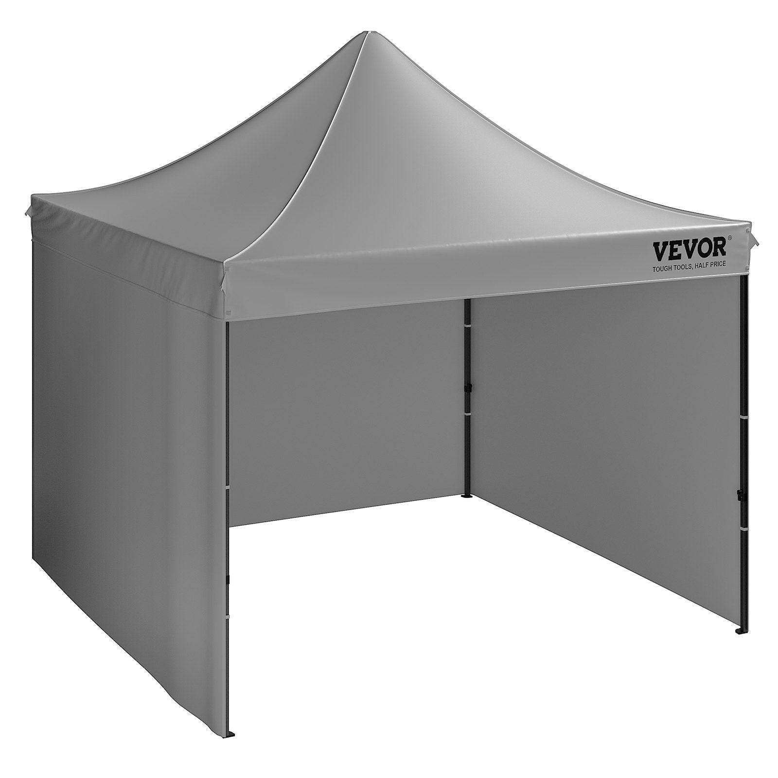 Canopies & Gazebos: VEVOR  304.8 x 304.8 cm Pop up Canopy with Removable Sidewalls, Instant Canopies Portable Gazebo & Wheeled Bag, UV Resistant Waterproof, Enclosed Canopy Tent for Outdoor Events, Patio, Backyard, Party
