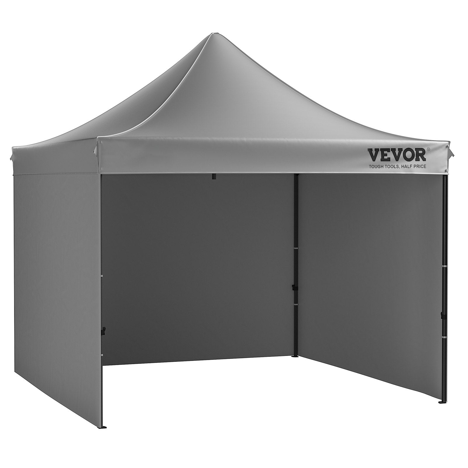 Canopies & Gazebos: VEVOR  304.8 x 304.8 cm Pop up Canopy with Removable Sidewalls, Instant Canopies Portable Gazebo & Wheeled Bag, UV Resistant Waterproof, Enclosed Canopy Tent for Outdoor Events, Patio, Backyard, Party