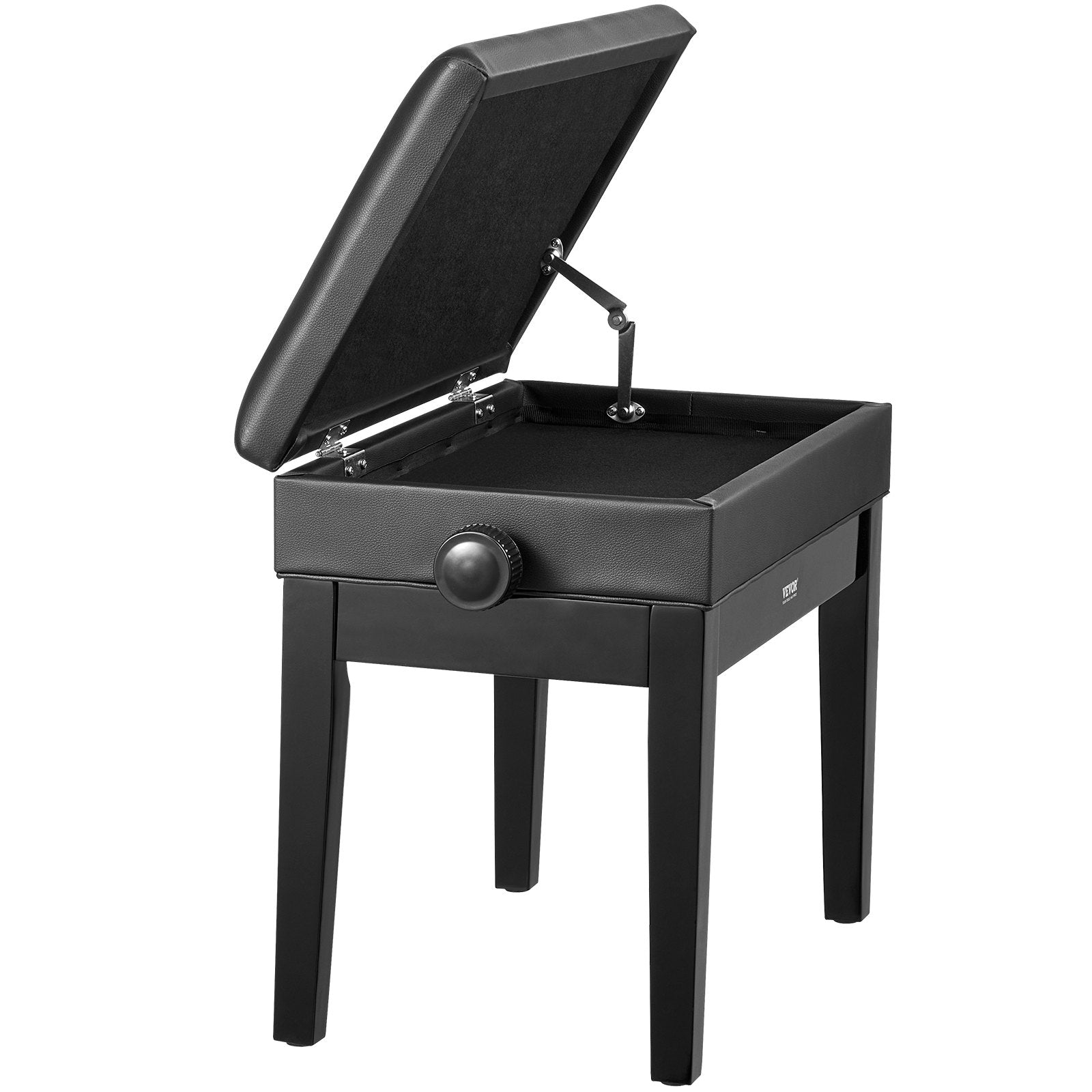 Mouse & Accessories: VEVOR Piano Bench, Keyboard Piano Chair with 19.3"-22.8" Adjustable Height, Padded Cushion, Storage Compartment for Music Books, Heavy Duty Wooden Piano Stool Seat, for Vanity, Living Room, Bedroom