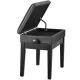 Mouse & Accessories: VEVOR Piano Bench, Keyboard Piano Chair with 19.3"-22.8" Adjustable Height, Padded Cushion, Storage Compartment for Music Books, Heavy Duty Wooden Piano Stool Seat, for Vanity, Living Room, Bedroom