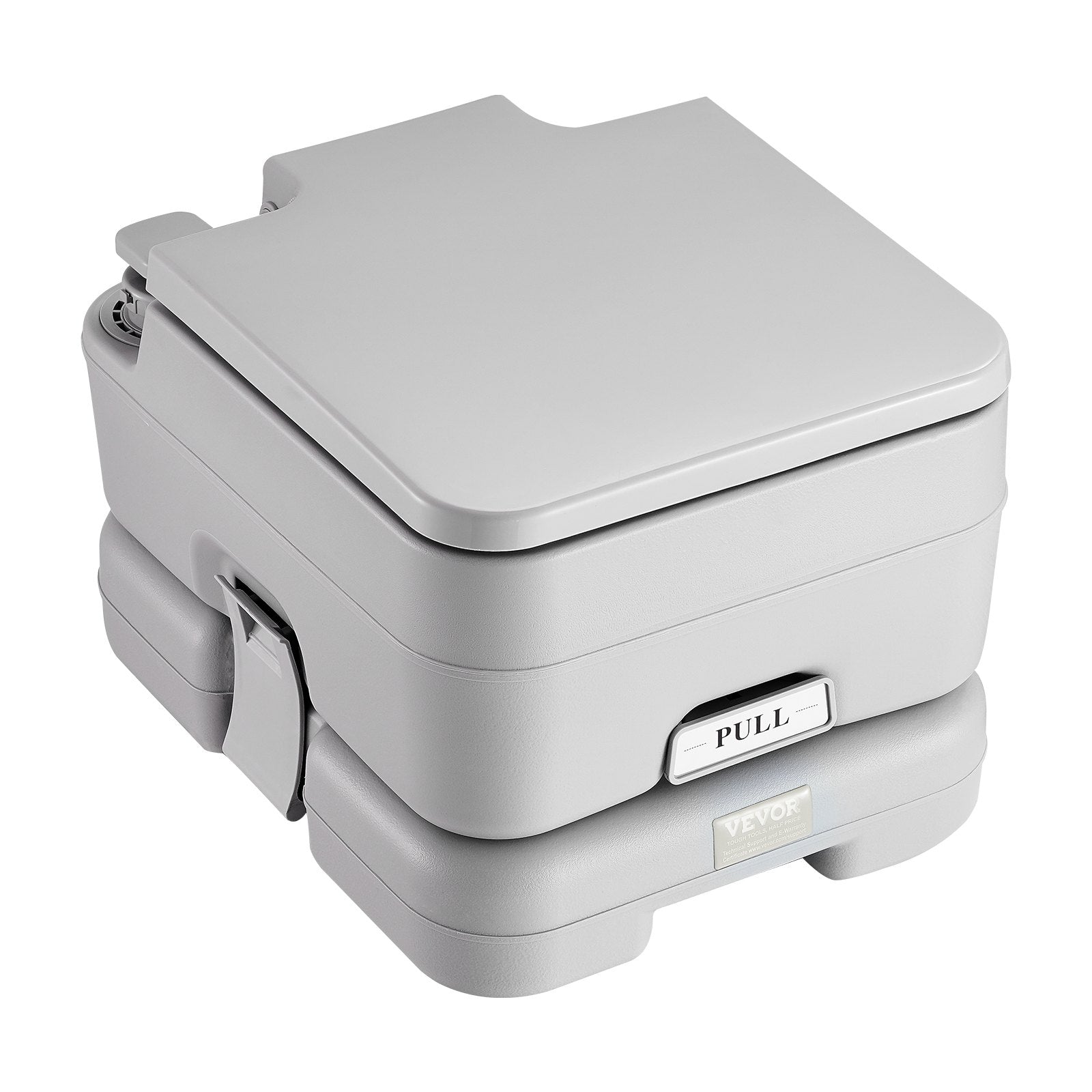 Pet ID Tags: VEVOR Portable Toilet for Camping with Carry Bag, RV Toilet with 3.2 Gal Waste Tank, Push-Button Pressurized Flush Commode, Leak-proof and Odourless Travel Toilet for Adults Kids Camping Car