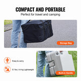 Pet ID Tags: VEVOR Portable Toilet for Camping with Carry Bag, RV Toilet with 3.2 Gal Waste Tank, Push-Button Pressurized Flush Commode, Leak-proof and Odourless Travel Toilet for Adults Kids Camping Car