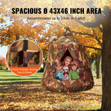 Tents: VEVOR Hanging Tree Tent, 330 LBS Capacity Hanging Tent Swing for Indoor and Outdoor Hammock Sensory Swing Chair w/LED Lights String, Inflatable Base, Ceiling Swing Pod Play Tent for Kids & Adults
