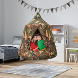 Tents: VEVOR Hanging Tree Tent, 330 LBS Capacity Hanging Tent Swing for Indoor and Outdoor Hammock Sensory Swing Chair w/LED Lights String, Inflatable Base, Ceiling Swing Pod Play Tent for Kids & Adults