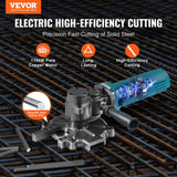 Chainsaws: VEVOR 1100W Electric Rebar Cutter Cutting up to 3/2In 4-40mm