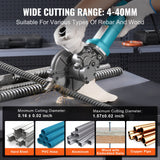 Chainsaws: VEVOR 1100W Electric Rebar Cutter Cutting up to 3/2In 4-40mm