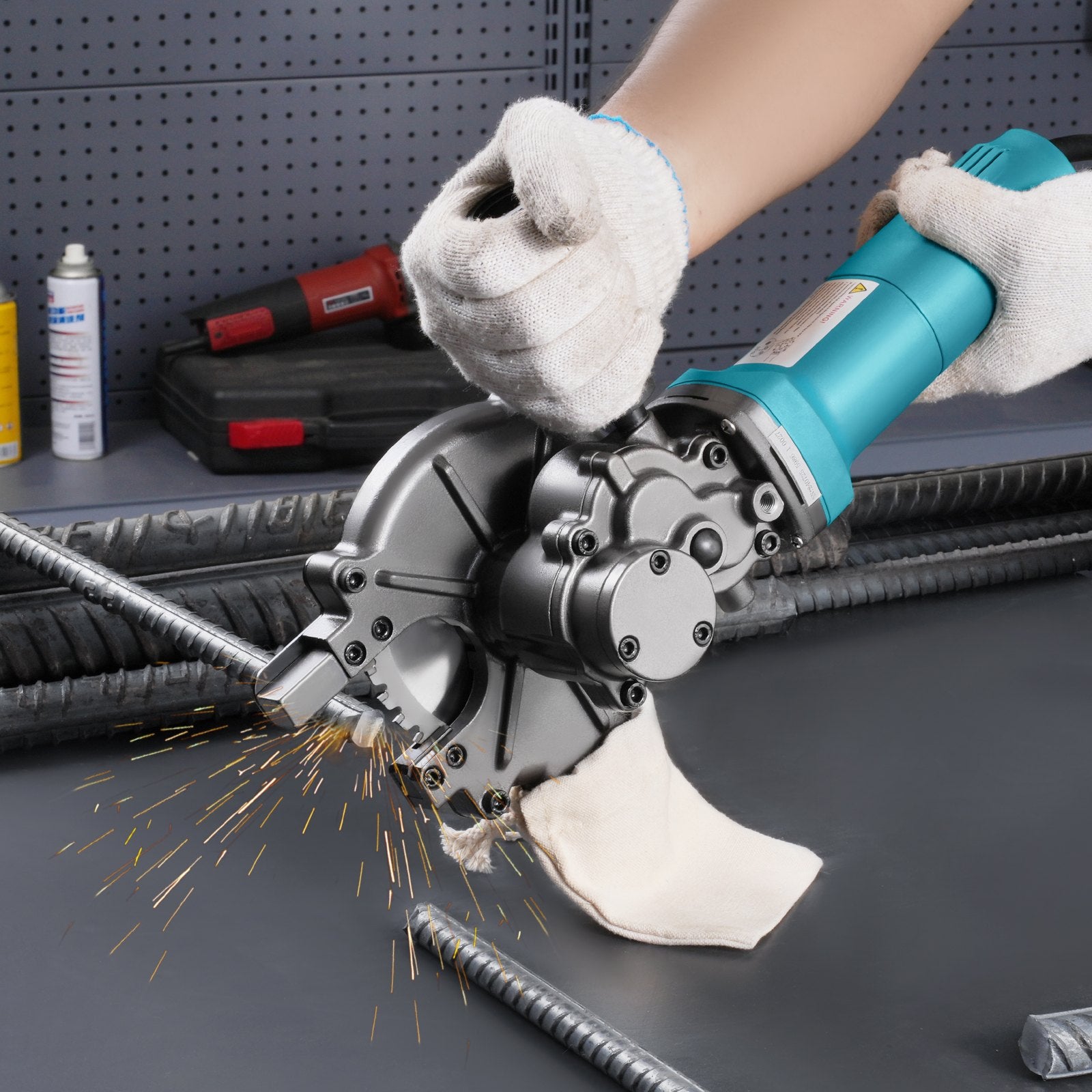 Chainsaws: VEVOR 1100W Electric Rebar Cutter Cutting up to 3/2In 4-40mm