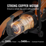 Chainsaws: VEVOR Electric Concrete Saw, 7 in Circular Saw Cutter, 2000 W High Power with Max. 2.5 in Cutting Depth, Wet/Dry Disk Saw Cutter Includes Water Line, Pump and Blade, for Stone, Brick