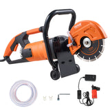 Chainsaws: VEVOR Electric Concrete Saw, 7 in Circular Saw Cutter, 2000 W High Power with Max. 2.5 in Cutting Depth, Wet/Dry Disk Saw Cutter Includes Water Line, Pump and Blade, for Stone, Brick